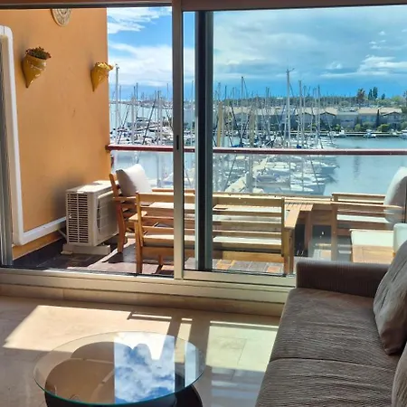 T2, Vue Imprenable Sur Le Port, Parking, Clim, Wifi 아파트