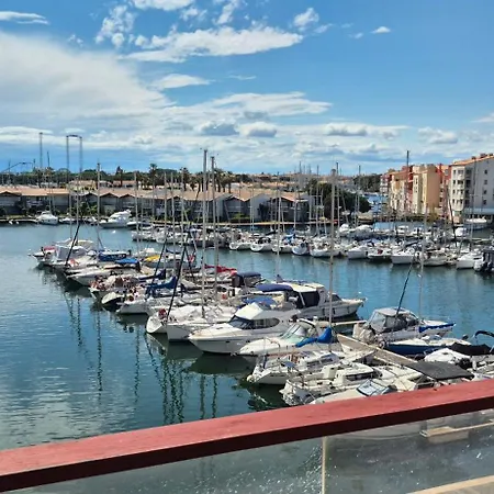 T2, Vue Imprenable Sur Le Port, Parking, Clim, Wifi * 아그