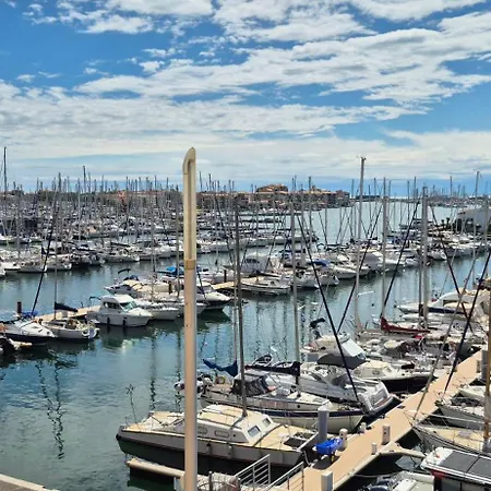 T2, Vue Imprenable Sur Le Port, Parking, Clim, Wifi Апартаменты *